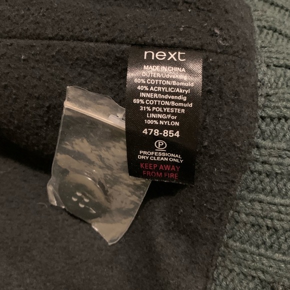 Next Knitted Winter Jacket - Picture 5 of 10